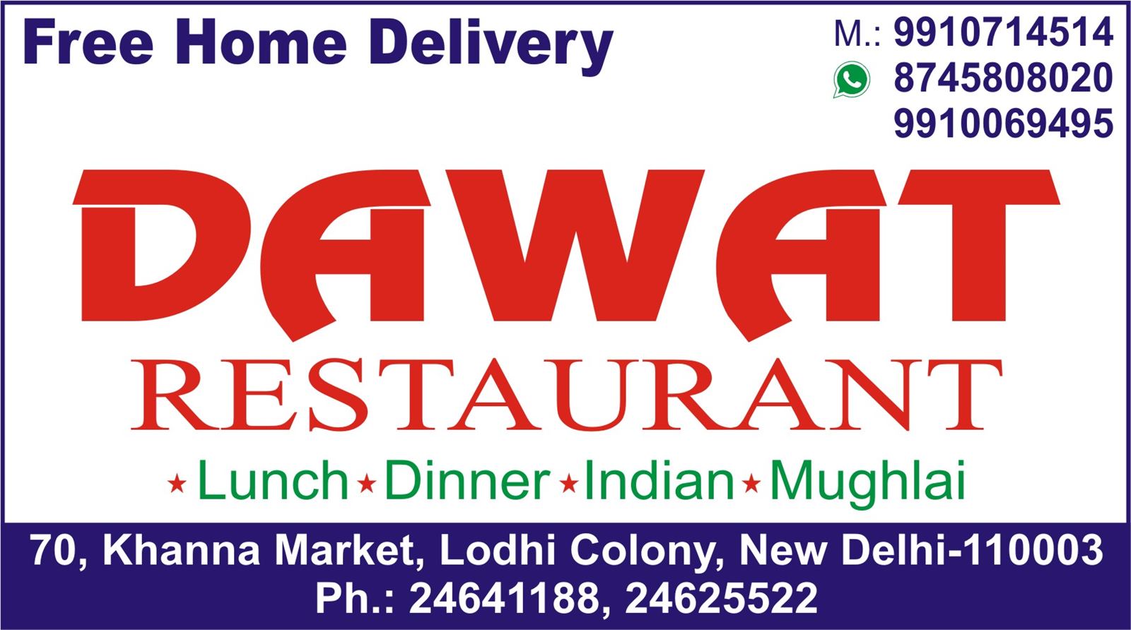 DAWAT RESTAURANT